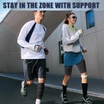 Adjustable Hamstring & Thigh Compression Wraps - 2 Pack