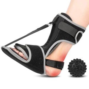 Plantar Fasciitis Night Splint with Massage Ball