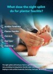 Plantar Fasciitis Night Splint with Massage Ball
