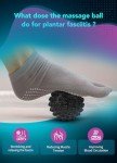 Plantar Fasciitis Night Splint with Massage Ball
