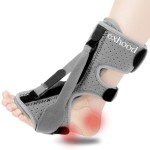 Upgraded Plantar Fasciitis Night Splint with Straps