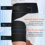 Adjustable Hip Brace for Groin and Hamstring Support