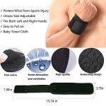 Adjustable Wrist Brace - 2 Pack for Pain Relief