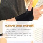 Ultra-Thin Wrist Brace for Carpal Tunnel Relief