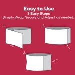 Dealmed 3-Panel Abdominal Binder for Core Support