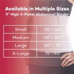 Dealmed 3-Panel Abdominal Binder for Core Support