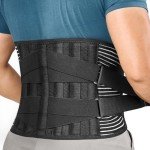 FREETOO Back Brace for Lower Back Pain Relief