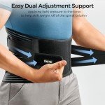 FREETOO Back Brace for Lower Back Pain Relief
