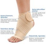 Adjustable Foot & Ankle Support Compression Sleeve