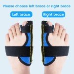 Adjustable Big Toe Splint for Injuries & Support