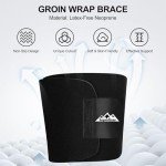 Adjustable Groin Wrap Brace for Hip Support