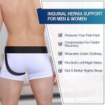 QAYE Adjustable Hernia Belt for Men and Women