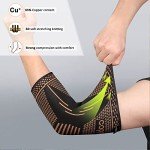 Copper Elbow Brace for Pain Relief Support