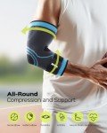 Rakiie Elbow Compression Sleeves for Pain Relief