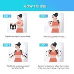 Acouza Adjustable Posture Corrector Back Brace