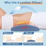 Memory Foam Lower Back Support Pillow