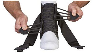 ASO Ankle Stabilizer Brace - Large, Black