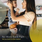 BraceUP Lumbar Support Belt for Back Pain Relief