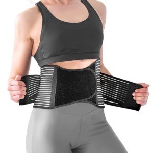 Adjustable Back Brace for Pain Relief and Support