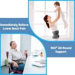 Adjustable Back Brace for Pain Relief and Support