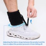 Adjustable Drop Foot Brace for Left/Right Foot