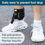 Adjustable Drop Foot Brace for Left/Right Foot