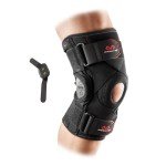 Hinged Knee Brace with Stabilizers for Support