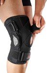 Hinged Knee Brace with Stabilizers for Support