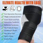 Adjustable Hip Brace & Thigh Compression Sleeve