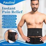 Umbilical Hernia Support Belt with Compression Pads