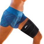 Adjustable Neoprene Thigh Compression Brace for Support