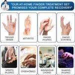 Trigger Finger Splint Set with Ice Pack