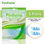 Povihome 10 Pack Pinky Toe Separators and Protectors