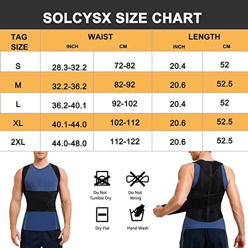 Adjustable Posture Corrector for Men's Back Pain