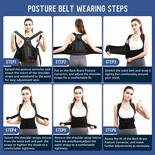 Posture Corrector and Back Brace for Women/Men