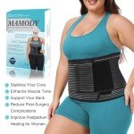 Plus Size Abdominal Binder for Surgery Recovery