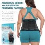 Plus Size Abdominal Binder for Surgery Recovery