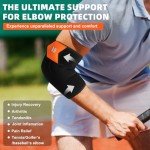 Adjustable Elbow Brace for Pain Relief and Support
