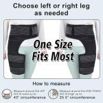 Wisesso Hip Brace for Pain Relief and Support