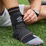 Shock Doctor Ultra Knit Ankle Brace, Small Black