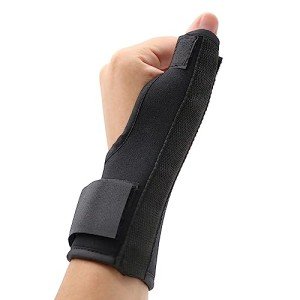 Adjustable Thumb and Wrist Brace for Support