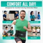 Modvel Breathable Lower Back Pain Support Belt