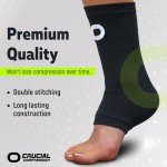 Ankle Compression Sleeve for Pain Relief & Support