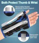 TISMOD Adjustable Carpal Tunnel Wrist Brace with Thumb Support