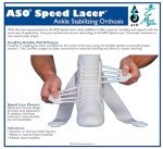 ASO Speed Lacer Medium Black Support Brace