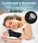 TISMOD Adjustable Carpal Tunnel Wrist Brace with Thumb Support