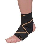Copper Fit Ankle Foot Wrap with Hot/Cold Pack