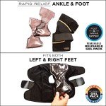 Copper Fit Ankle Foot Wrap with Hot/Cold Pack