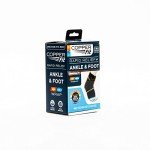 Copper Fit Ankle Foot Wrap with Hot/Cold Pack