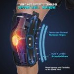 Hinged Knee Brace with Support for Meniscus Tears